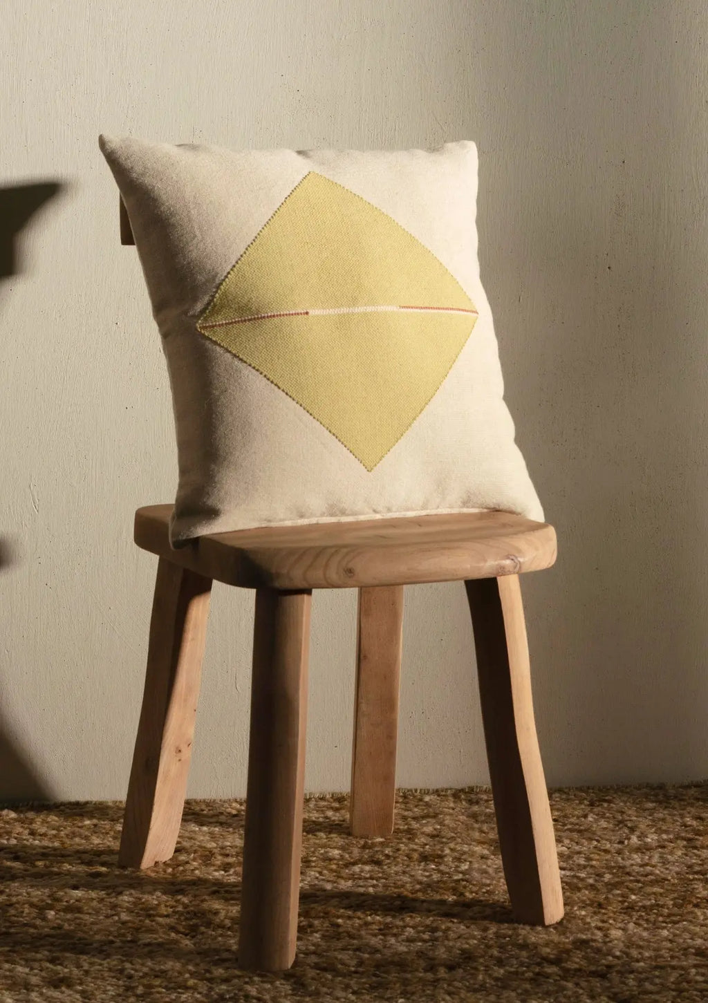 Coussin Origami Olive MILLE et CLAIRE