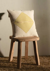 Coussin Origami Olive MILLE et CLAIRE