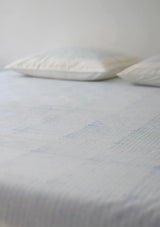 Dohar Bleu Maya — drap léger en coton Mül-mül MILLE et CLAIRE