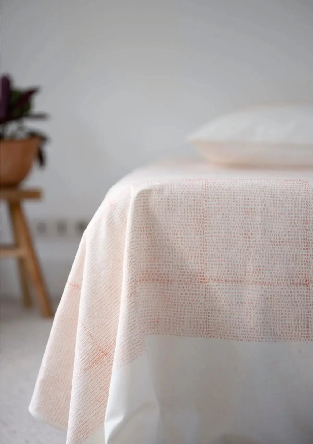 Dohar Rose Tanné – drap d’été en coton Mül-mül MILLE et CLAIRE