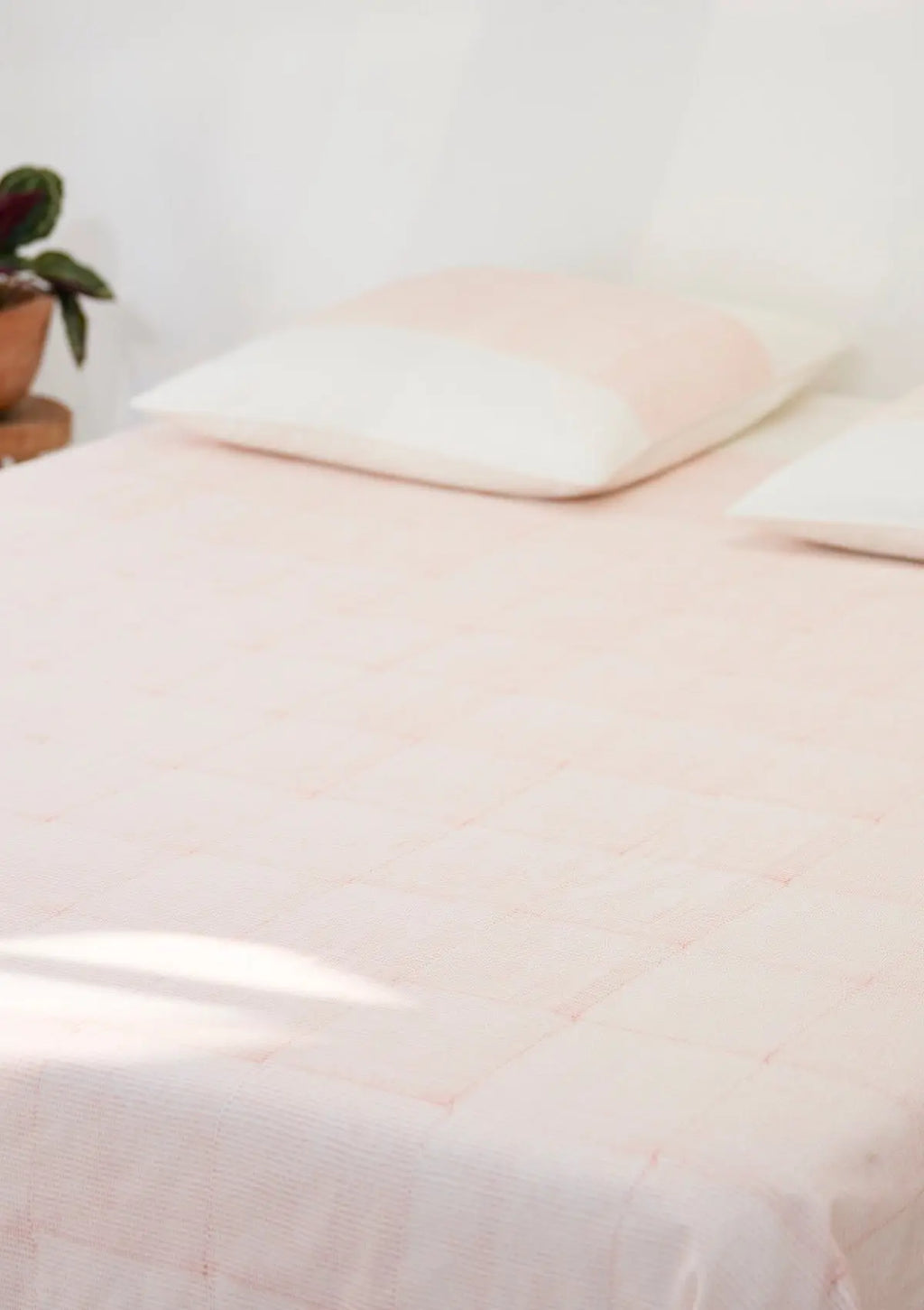 Dohar Rose Tanné – drap d’été en coton Mül-mül MILLE et CLAIRE