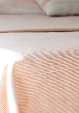 Dohar Terracotta – drap d’été en coton Mül-mül MILLE et CLAIRE