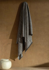 Plaid Sema Milleraies Noir MILLE et CLAIRE