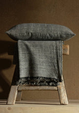 Plaid Sema Milleraies Noir MILLE et CLAIRE
