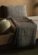 Plaid Sema Milleraies Noir MILLE et CLAIRE