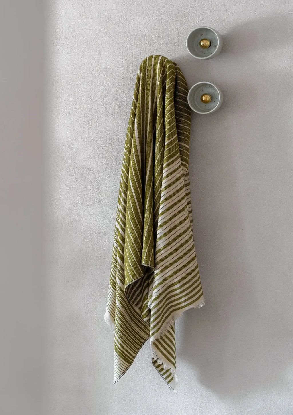 Plaid Thar Green & Off-White MILLE et CLAIRE