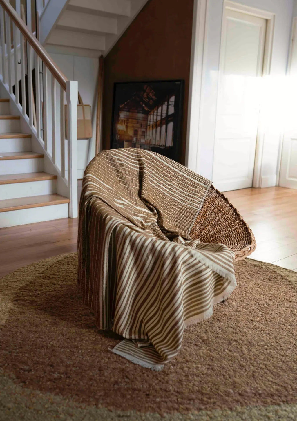 Plaid Thar Tabac & Off-White MILLE et CLAIRE