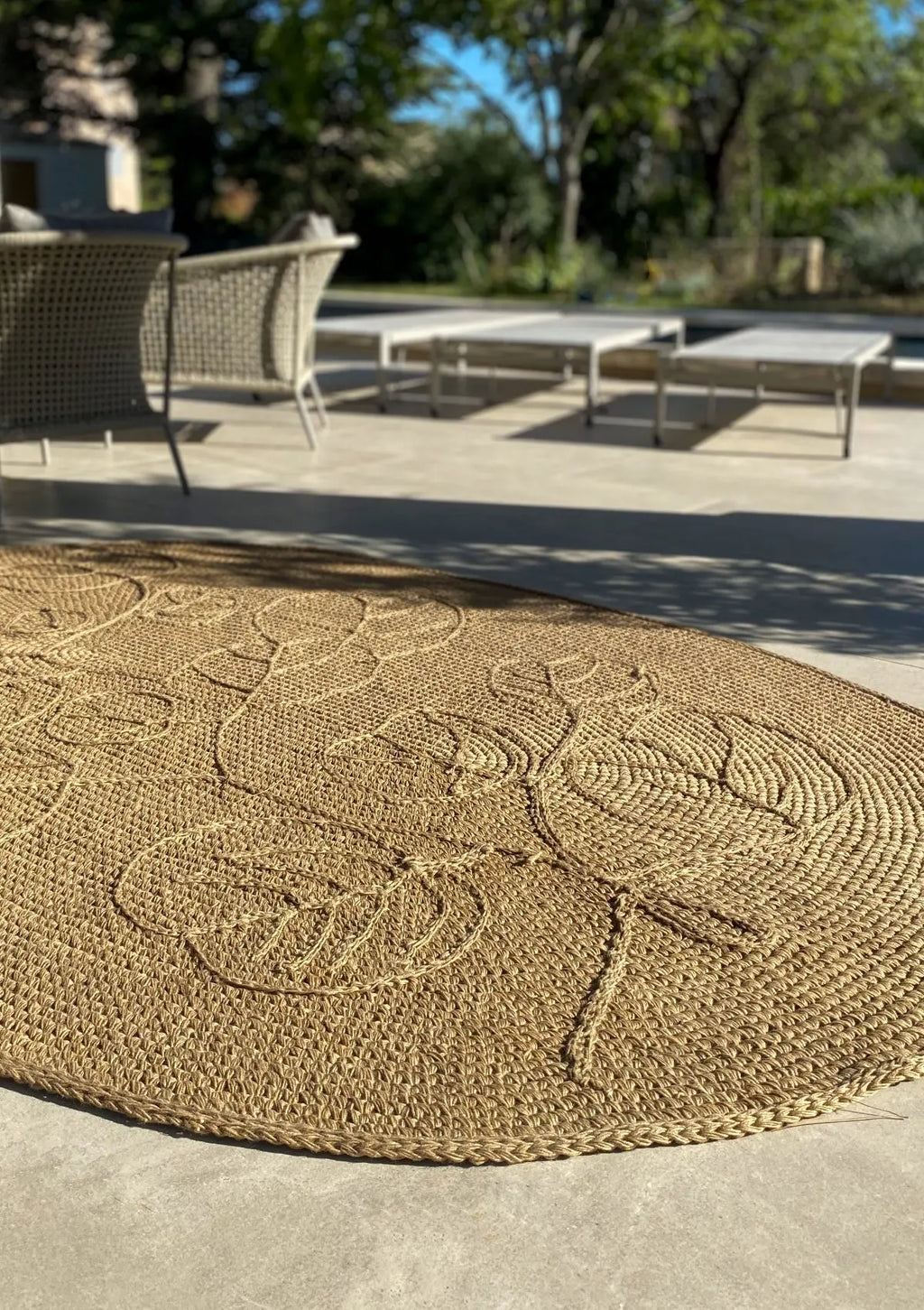 Tapis Flower MILLE et CLAIRE
