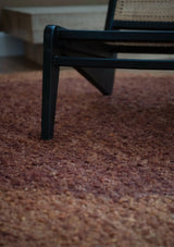 Tapis Heaven Châtaigne Double Cercle MILLE et CLAIRE