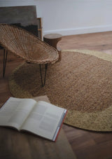 Tapis Heaven Gingembre Double Cercle MILLE et CLAIRE