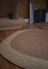 Tapis Heaven Gingembre Double Cercle MILLE et CLAIRE