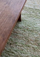 Tapis Heaven Rice, Vert Neem MILLE et CLAIRE