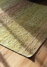 Tapis Heaven Rice, Vert Neem MILLE et CLAIRE