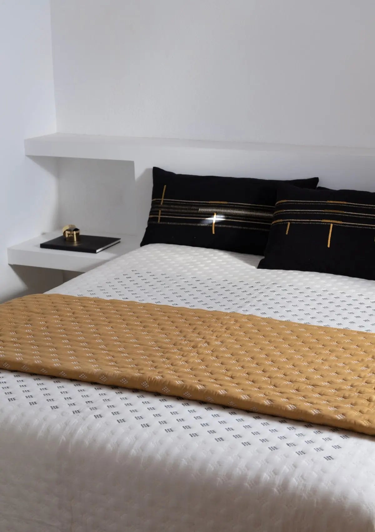 Dessus de lit Dolce beige lin 260x240cm - Leroy Merlin Dessus de lit Dolce beige lin 260x240cm - Leroy Merlin