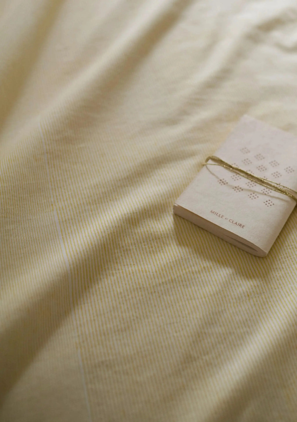 Dohar Marigold — Drap d’été en coton Mül-mül MILLE et CLAIRE